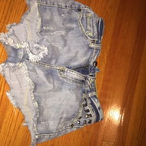 jean shorts